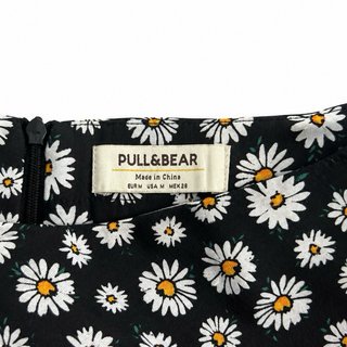 Falda tubo estampada flores