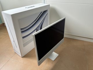 Apple iMac 24 M3 Chip Plata