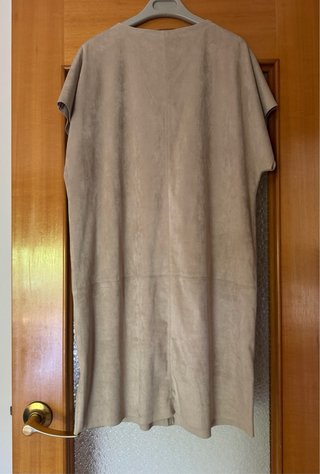 Vestido Mango Beige Talla M