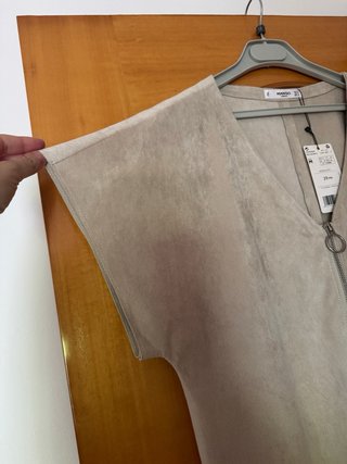 Vestido Mango Beige Talla M