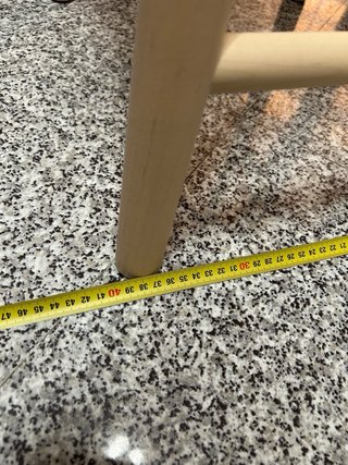 Taburete alto madera abedul Ikea 75cm