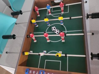 Futbolín de mesa
