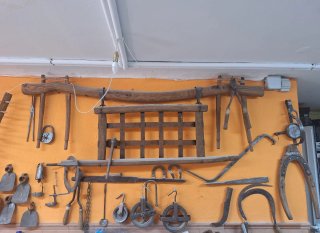 Set de antigüedades rústicas 2