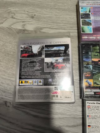 Lote Juegos PS1: Ridge Racer, Ace Combat, Porsche