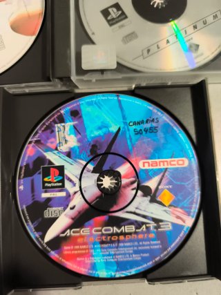 Lote Juegos PS1: Ridge Racer, Ace Combat, Porsche