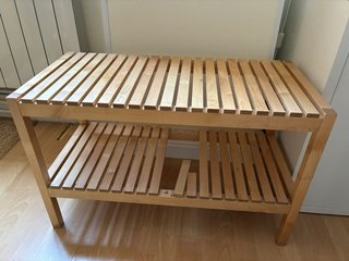 Banco de madera Ikea