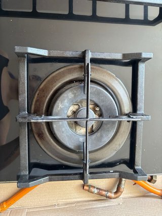 Cocina de gas Teka negra