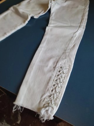 Pantalón mujer blanco