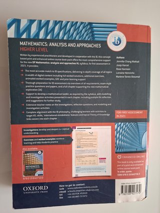 Mathematics: Analysis and Approaches : Higher L...