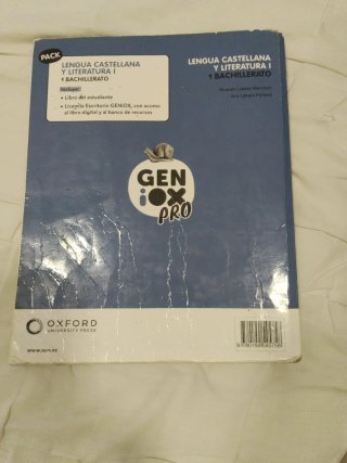Lengua castellana y literatura I. Libro del est...