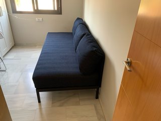 Sofá-cama Ikea Råvaror azul oscuro