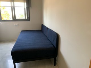 Sofá-cama Ikea Råvaror azul oscuro
