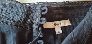 Vestido Negro Tirantes Sfera