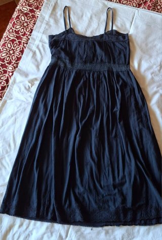 Vestido Negro Tirantes Sfera