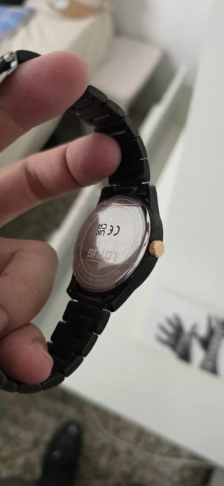 Reloj Lotus Acero Inoxidable Negro/Plata