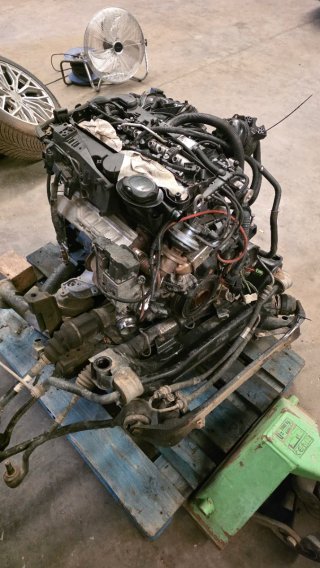 Motor bmw x3 N47D20A 177cv