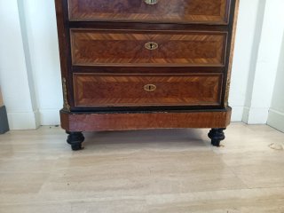 Mueble Bar Madera Marquetería estilo Napoleón III