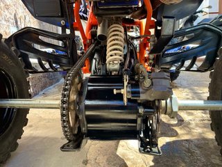 Yamaha Raptor 660 Azul y Rojo