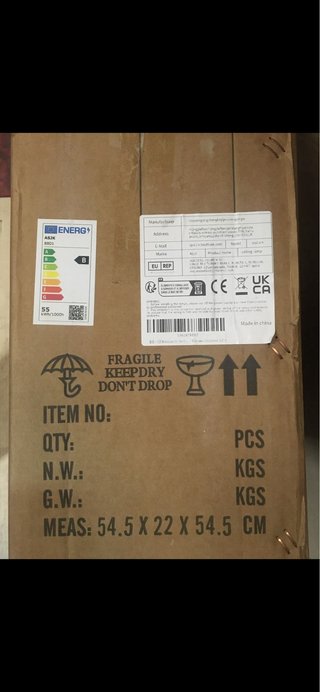 Lámpara Ventilador de Techo Blanca