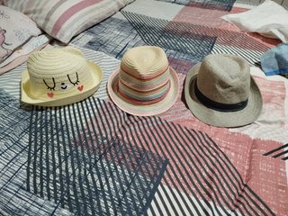 Lote 3 sombreros bebé