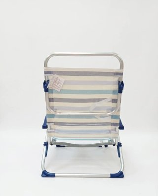 Silla playa plegable / reclinable - Aluminio nuevo
