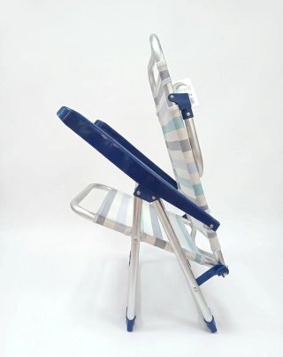Silla playa plegable / reclinable - Aluminio nuevo