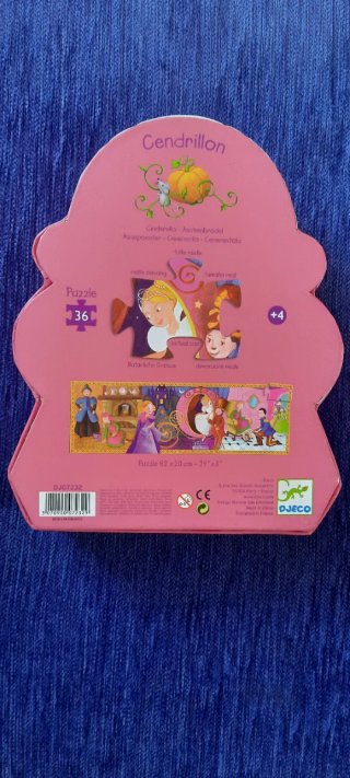 Puzzle Cenicienta Djeco 36 piezas