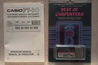 Teclado Casio PT-80