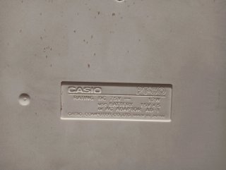 Teclado Casio PT-80