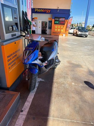 Piaggio NRG MC3 Scooter Azul/gris