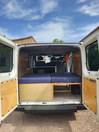 Ford Transit camperizada y homologada