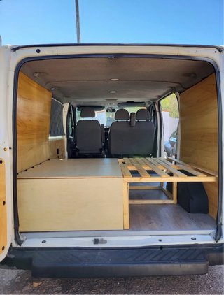 Ford Transit camperizada y homologada