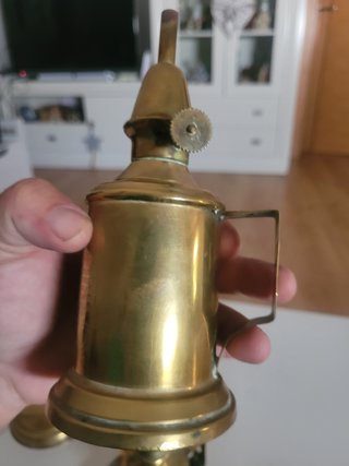 Lampe Pigeon Lámpara Seguridad Francesa