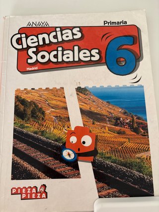 Ciencias sociales sexto primaria Anaya