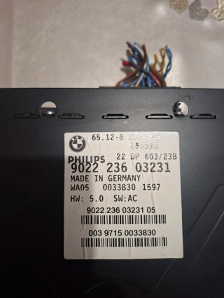 Amplificador OEM BMW E38 / E39 /  E53 Ref. 8372197