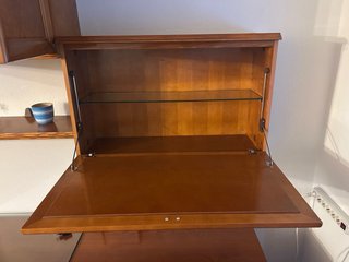 Mueble completo madera salón. Medidas aproximadas