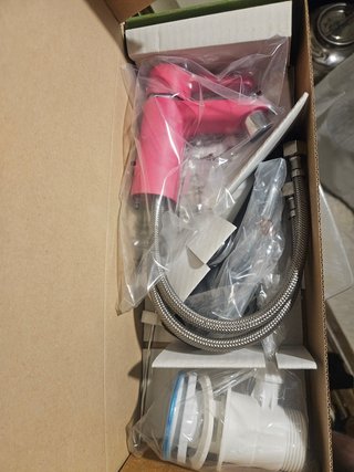 Miscelatore lavabo rosa FLAT