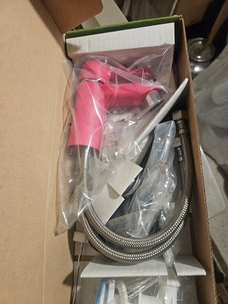Miscelatore lavabo rosa FLAT