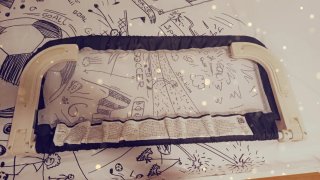 Barrera de cama para niño