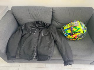 Pack Moto: Casco AGV Rossi + Chaqueta