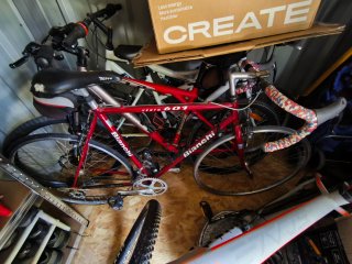 Bicicleta Bianchi Roja