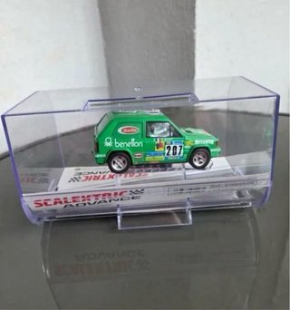 COCHE SCALEXTRIC ADVANCE FIAT PANDA-DAKAR NUEVO