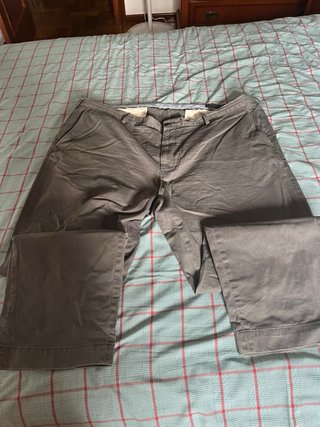 Pantalón Chino Polo Ralph Lauren Gris Talla 46 big
