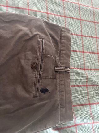 Pantalón Chino Polo Ralph Lauren Gris Talla 46 big