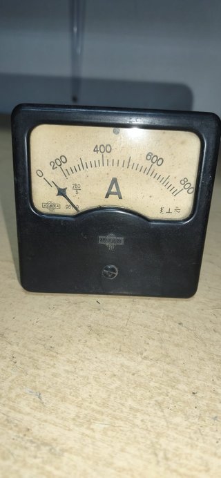 Amperímetro Analógico Vintage AEMSA