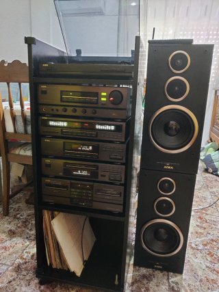 Equipo Aiwa Z92 Restaurado