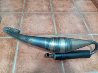 Tubo de escape Polini Scooter Team 4 Piaggio