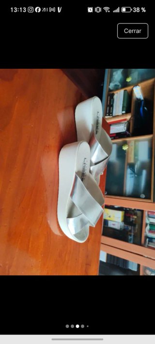 Sandalias Plataforma Plata