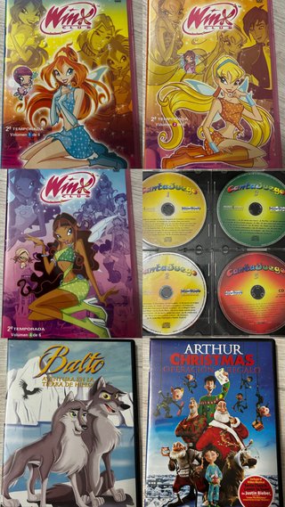 DVDs CantaJuego Musicales y películas infantiles
