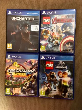 Lote de juegos PS4, xbox, ps2, ps1